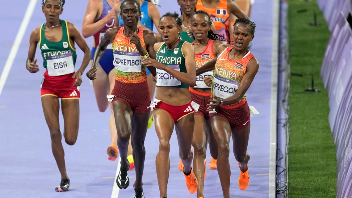 Kenya's Faith Kipyegon's 5000m Silver Reinstated. | 10tv.com