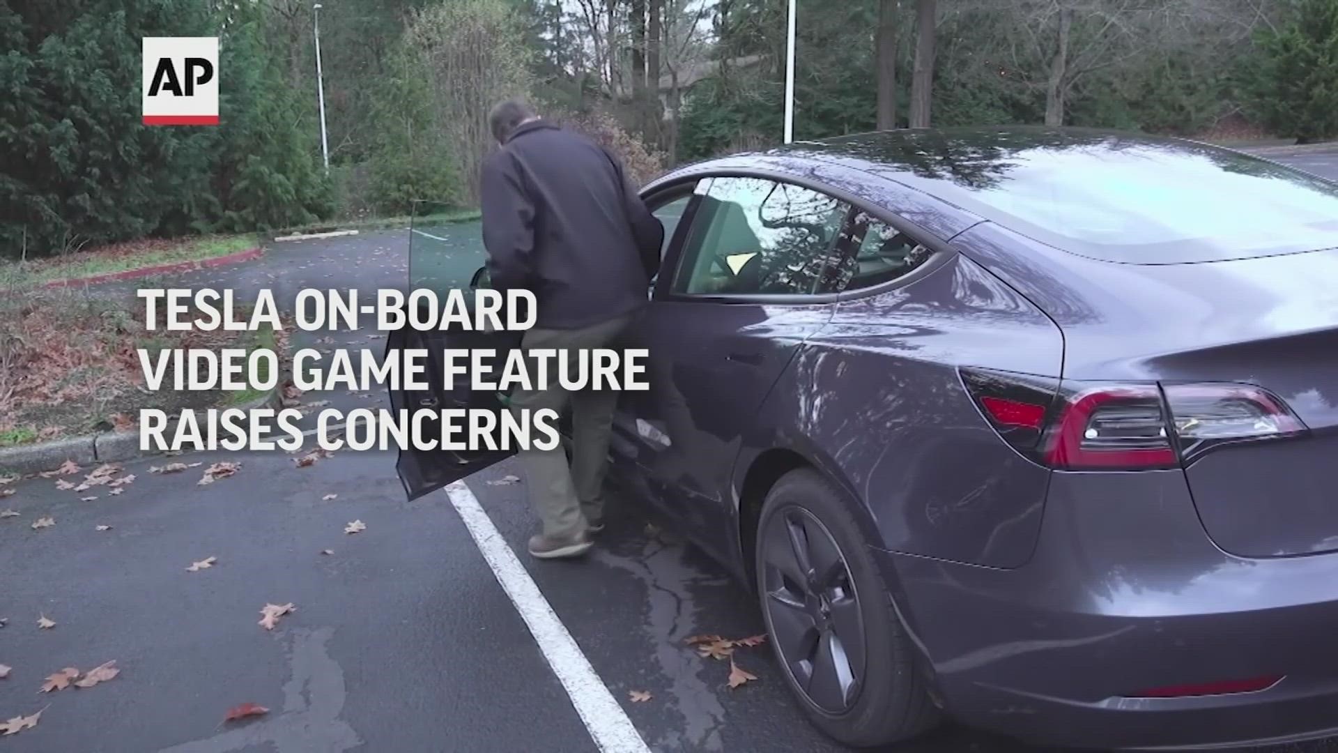 A Tesla owner made a compliant after finding he could play video games while driving. "I was dumbfounded."