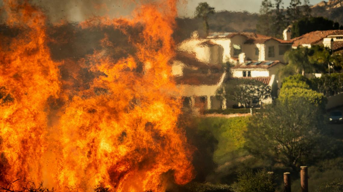 Los Angeles wildfires: Santa Ana winds fuel dangerous fires, residents ...