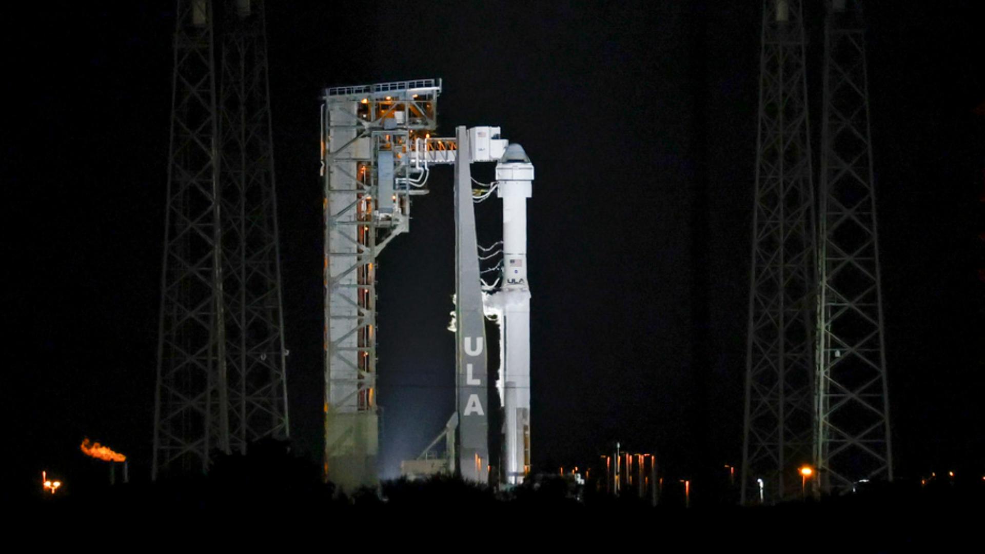 Boeing Starliner's first crewed launch scrubbed Monday night