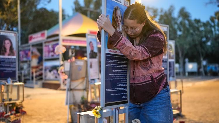 Israelis mourn deadly Oct. 7 attack, 3 years later