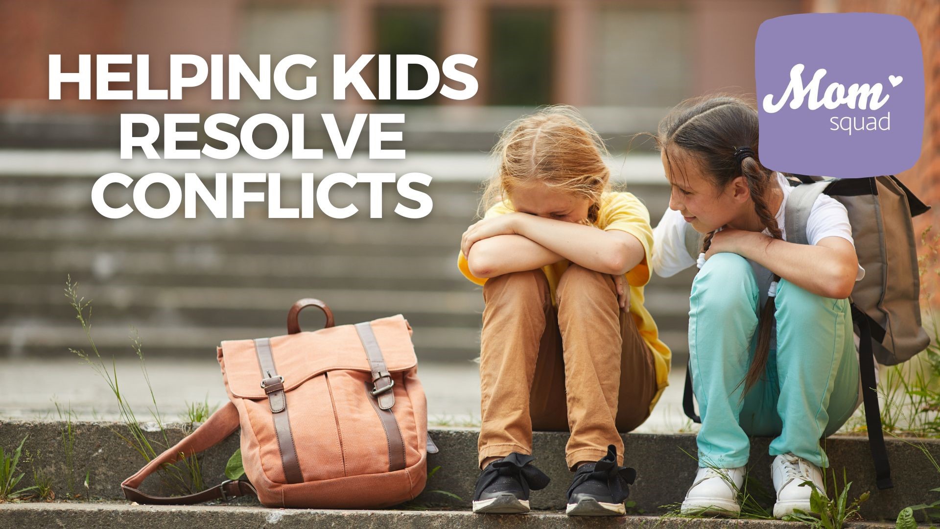 Maureen Kyle talks with an expert and moms about guiding their kids through resolving conflicts.
