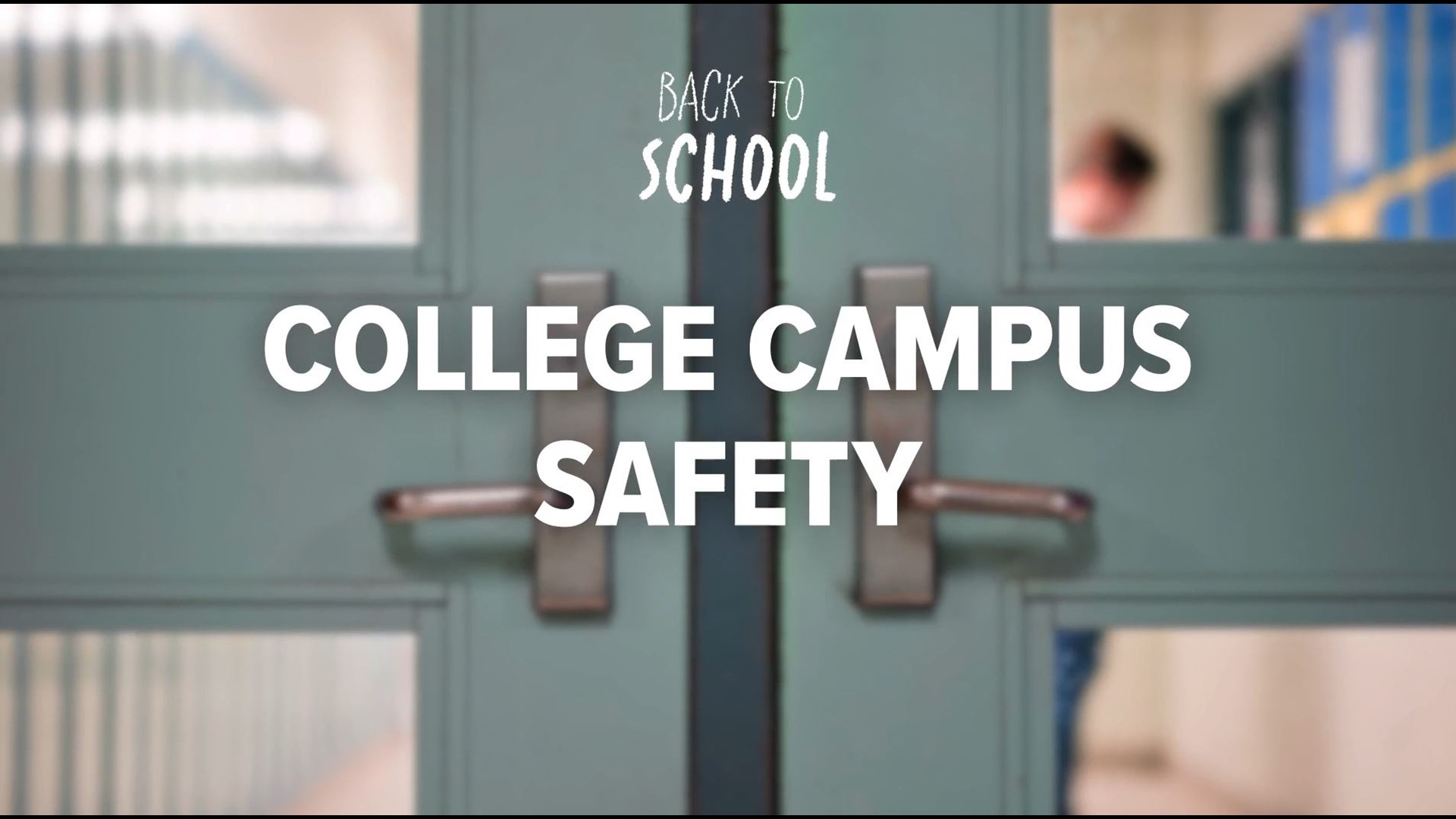 As students prepare to head off to college, we have a look at how some campuses are helping them stay safe. Plus important advice to keep students aware and alert.