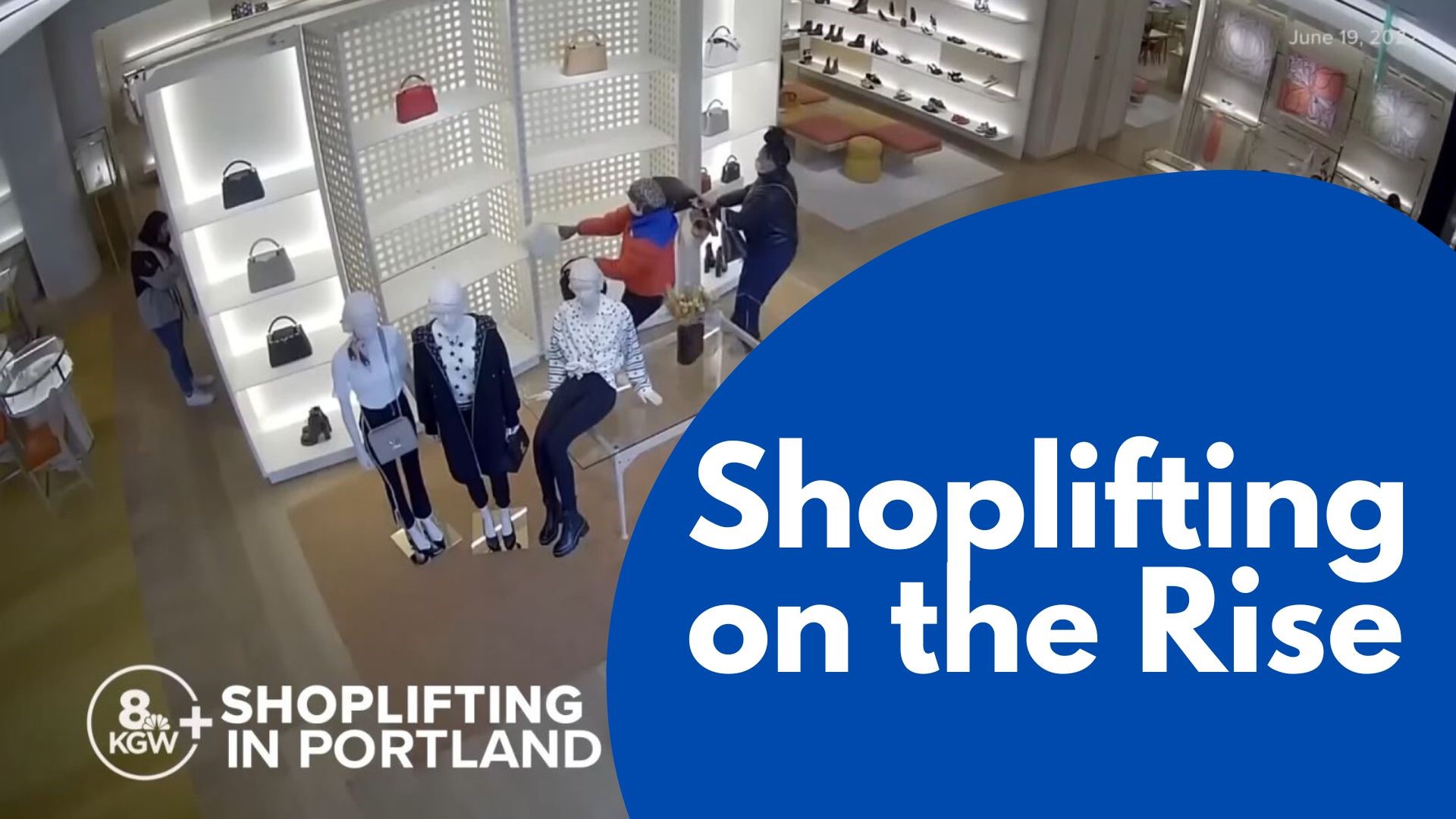 KGW investigates the rise in shoplifting, and why the punishment doesn't match the crime. A look at security footage and what is happening with the stolen goods.