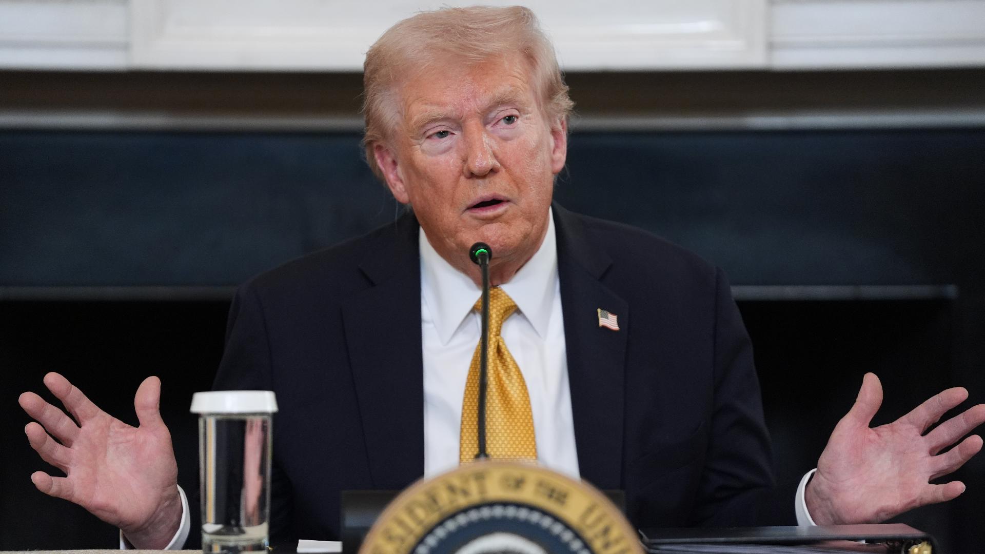 Trump floats $2,000 'dividend' checks amid tariff revenue talks | 10tv.com