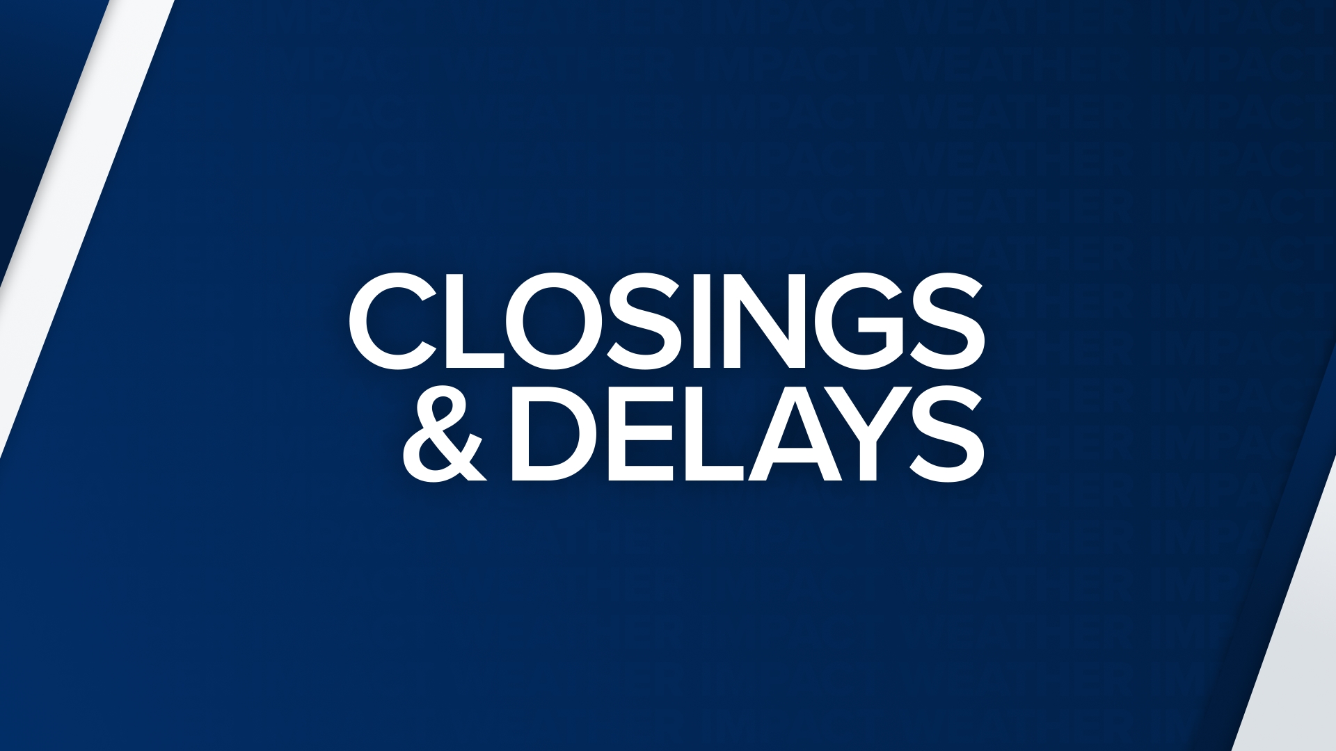 Closings and delays in Colorado