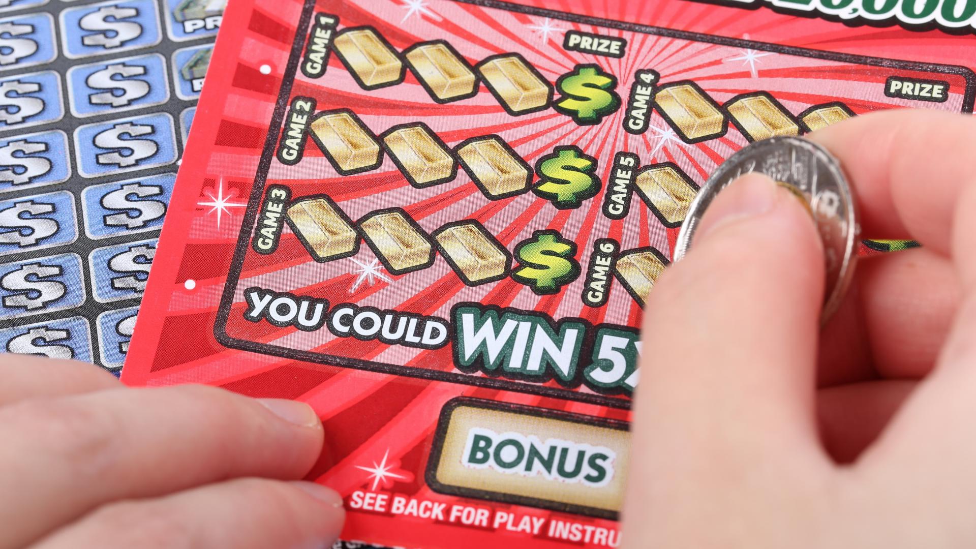Homeless man wins 1 million on a scratchoff ticket