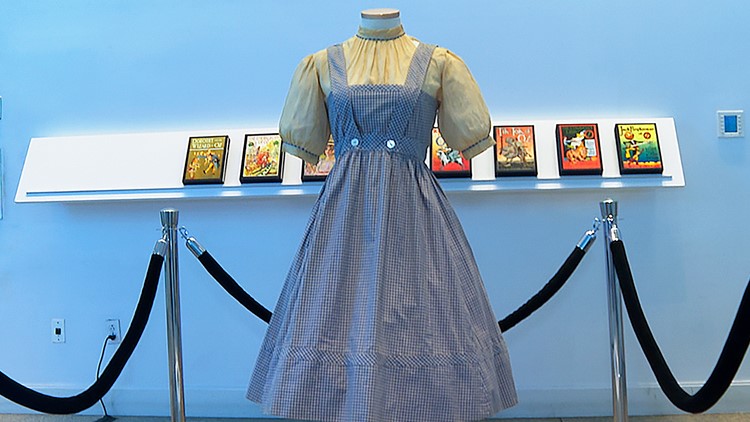 Sale of long-lost 'Wizard of Oz' dress put on hold by judge