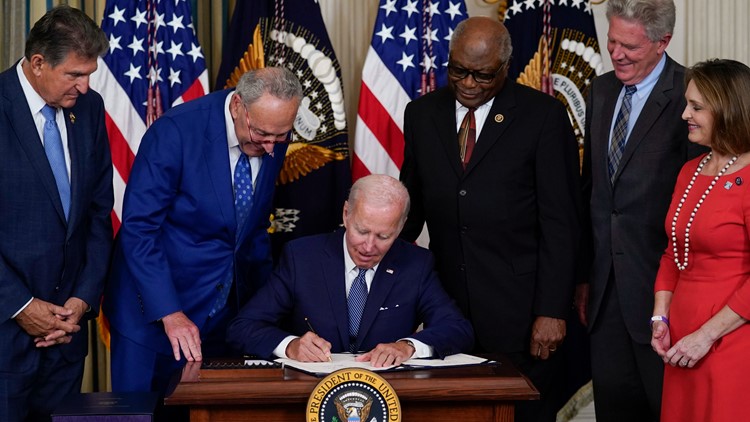 President Biden signs Inflation Reduction Act