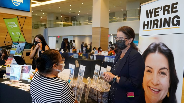 US unemployment claims rise after hitting pandemic low