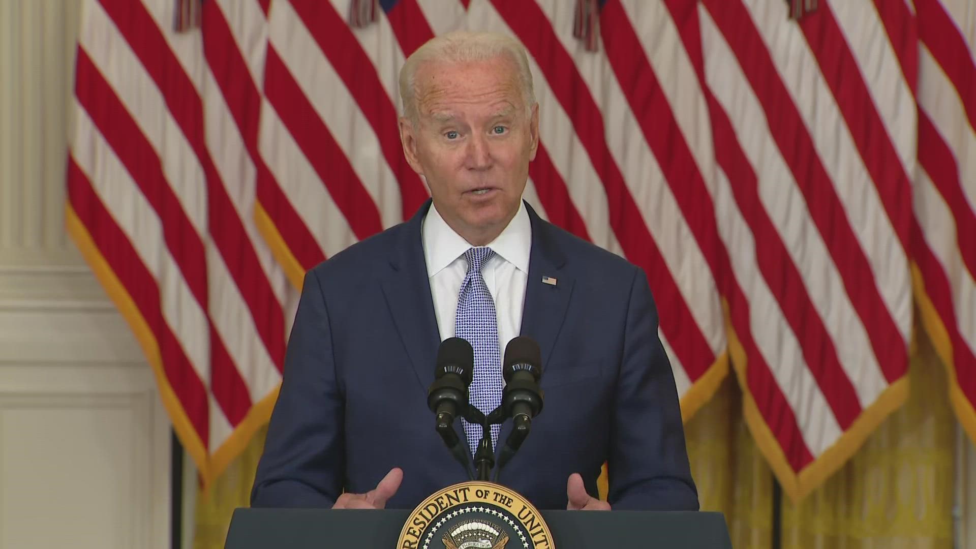 On Thursday, Biden outlined steps his administration is taking to lower the cost of prescription drugs and called on Congress to act as well.