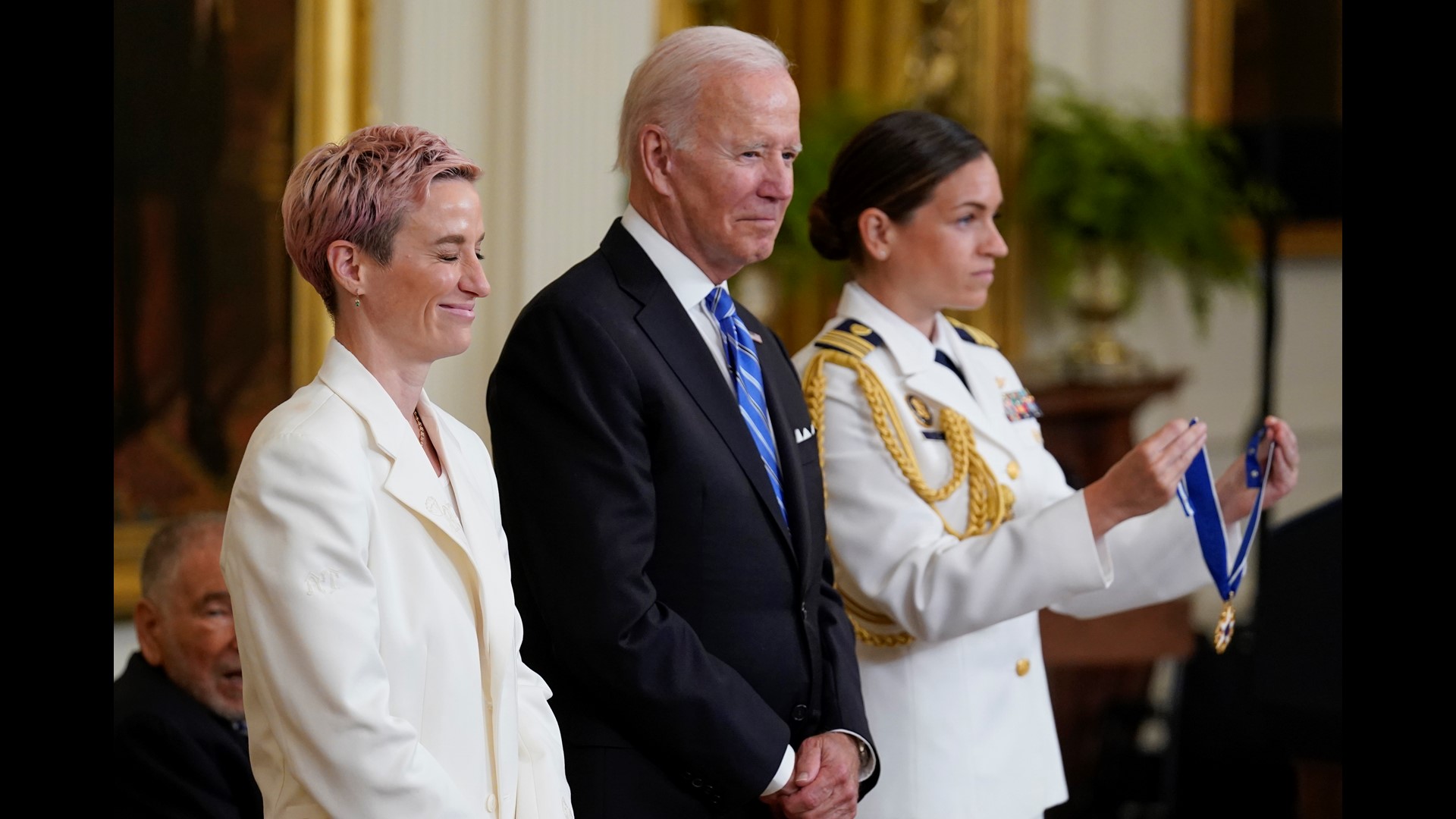 President Biden awards the Medal of Freedom to 17 people in July 2022