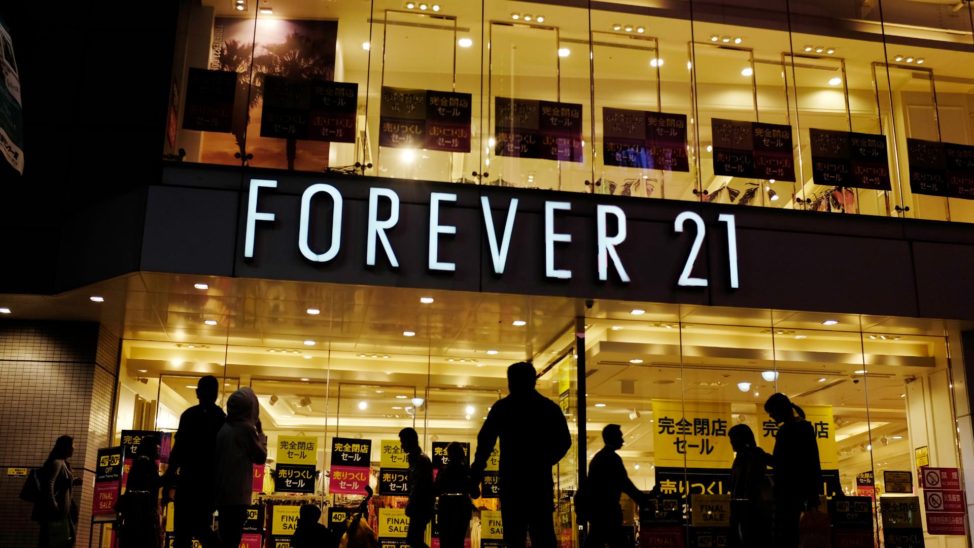 Forever 21 files for bankruptcy amid fading US mall traffic ...