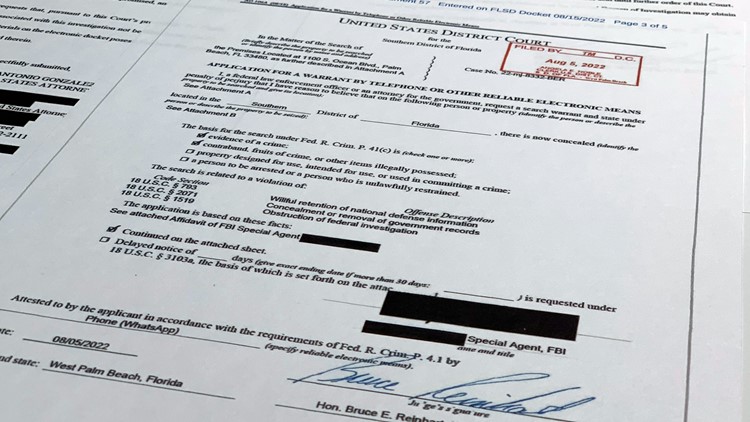 Trump wants a special master to review documents recovered from Mar-a-Lago