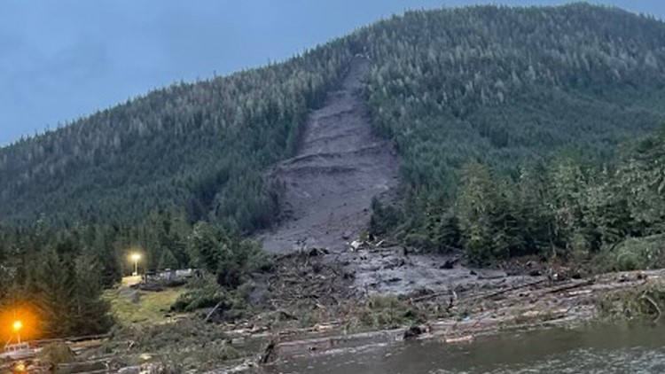 Girl dead, woman rescued, 5 missing after landslide hits small Alaska community, official says Girl dead, woman rescued, 5 missing after landslide hits small Alaska community, official says
