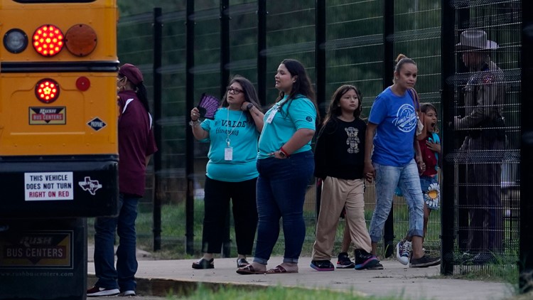Uvalde students go back to school for 1st time since attack