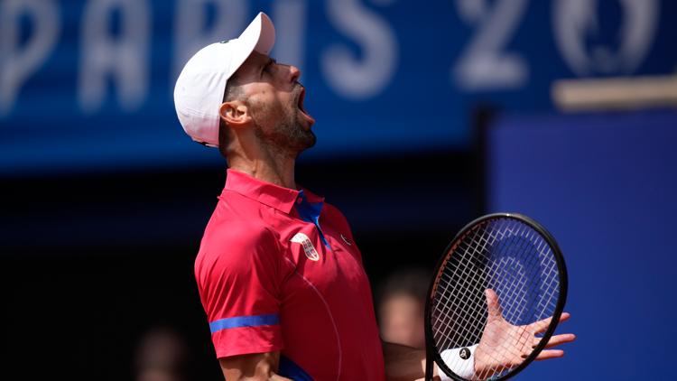 Novak Djokovic breaks down in tears after high-stakes match against Carlos Alcaraz