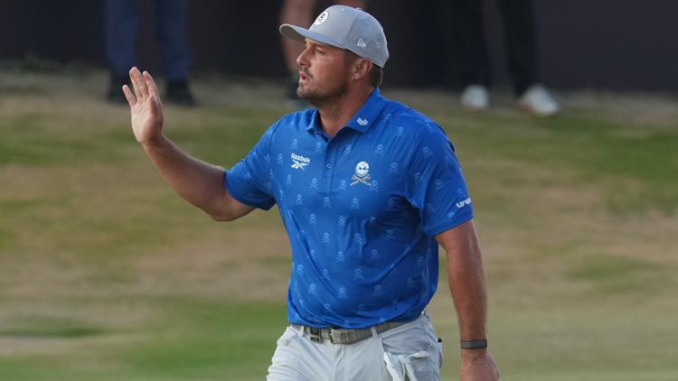DeChambeau gets 2-shot penalty in dramatic late-night British Open ruling