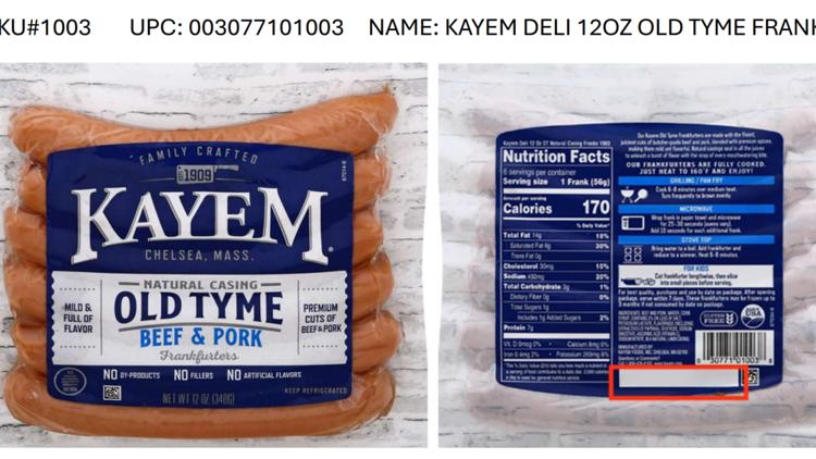 More than 1.5M pounds of meat and poultry recalled due to 'possible temperature abuse'