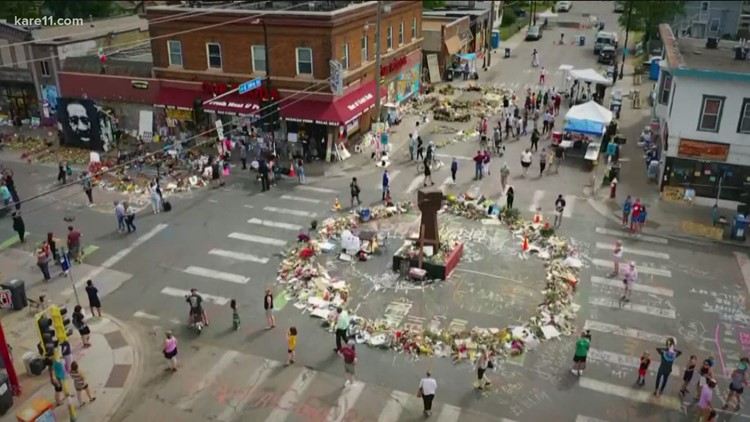 The City of Minneapolis is trying to buy property inside George Floyd Square