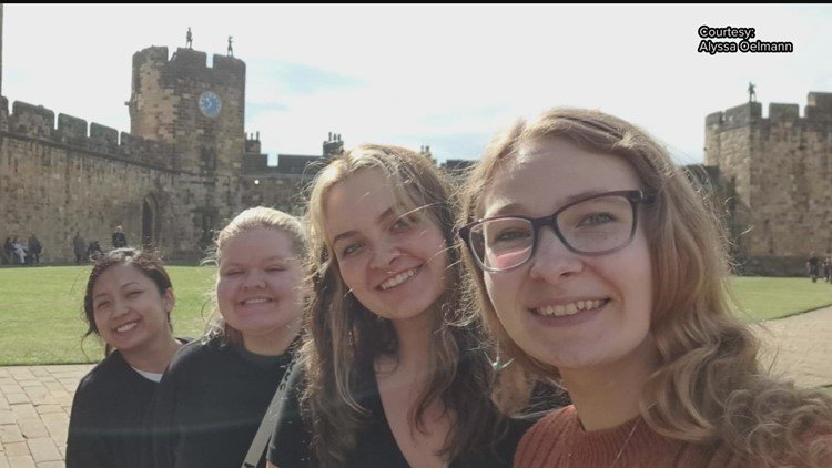 SCSU students witnessing history while studying abroad in England
