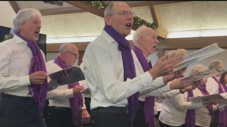 Giving Voice Chorus gives holiday peace to those living with Alzheimer’s or other dementia
