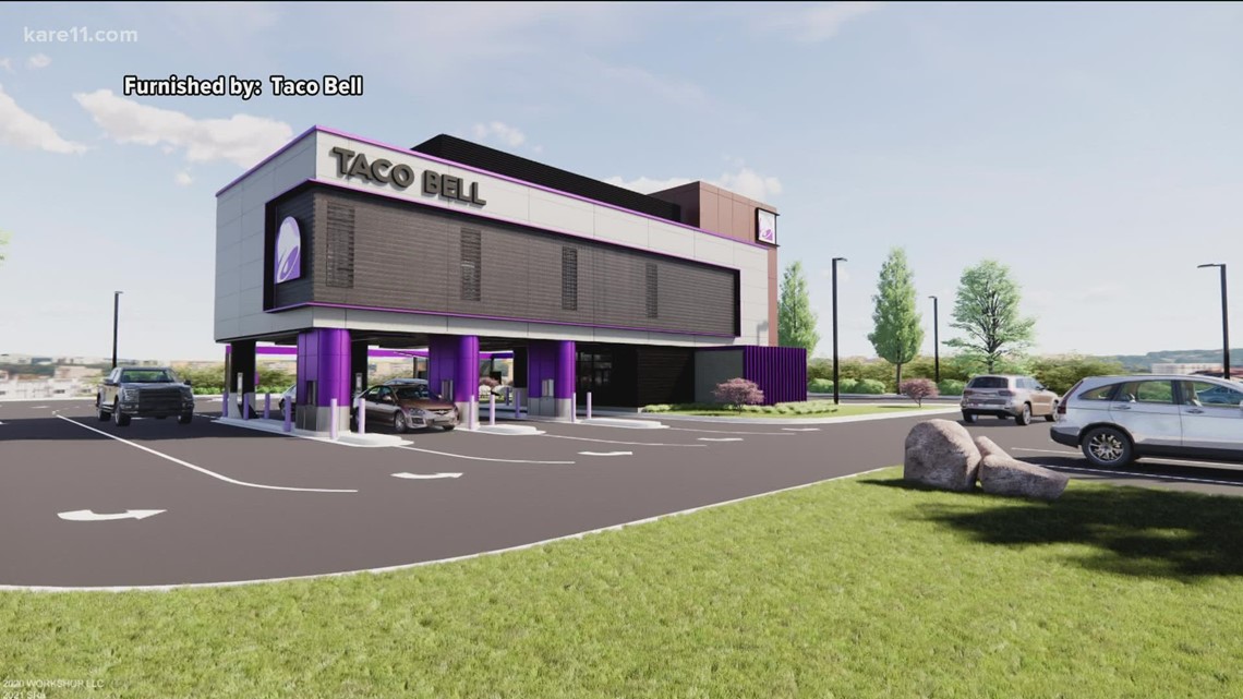 New Taco Bell concept with 4 drivethru lanes set to open in 2022
