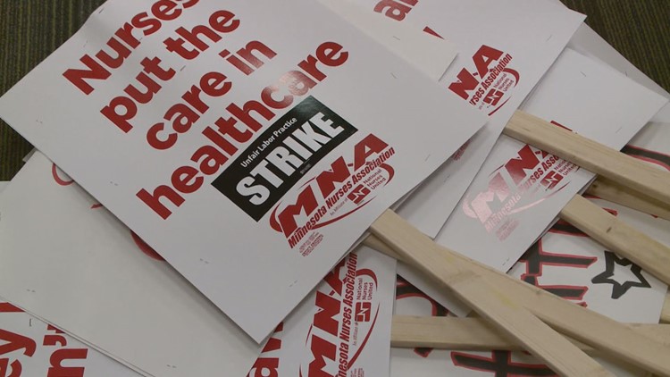 15,000 Minnesota nurses prepare to strike Monday morning