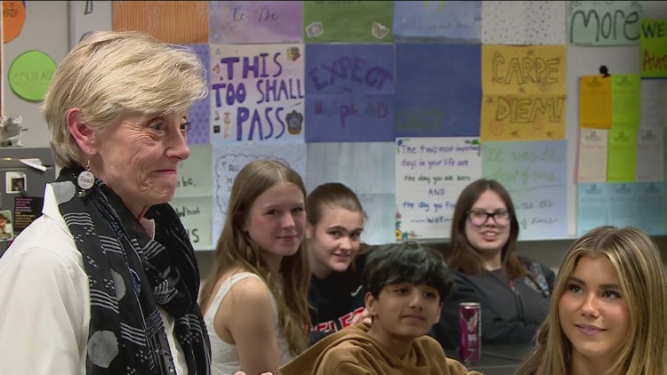 Minnesota Teacher of the Year can be found cartwheeling her way through the halls of Eden Prairie High School