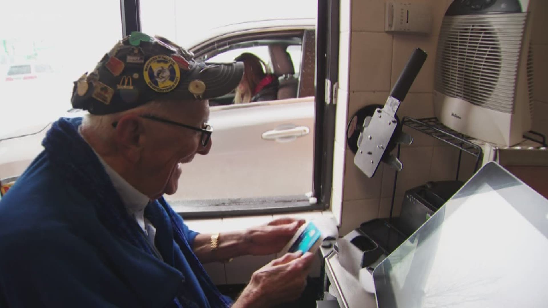 Year Old Mcdonald S Worker Serves Up Happy Meals Wthr Com