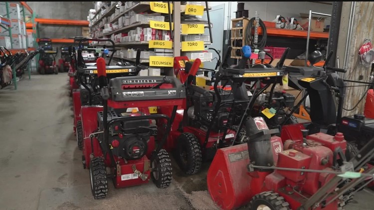 From snow blower repair to snow tire service, here's what's in hot demand right now