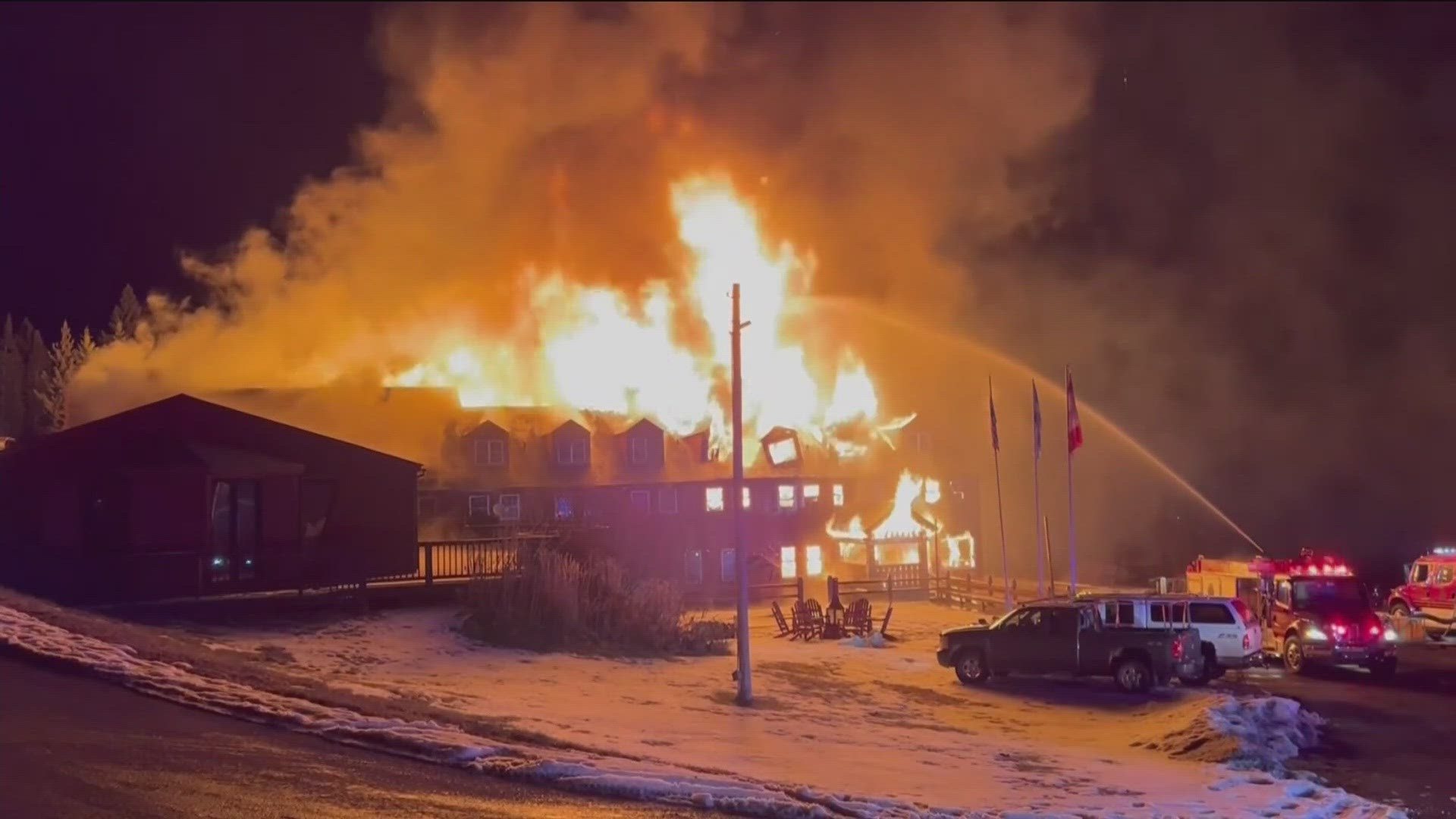 Lutsen Resort Lodge destroyed by fire | wqad.com