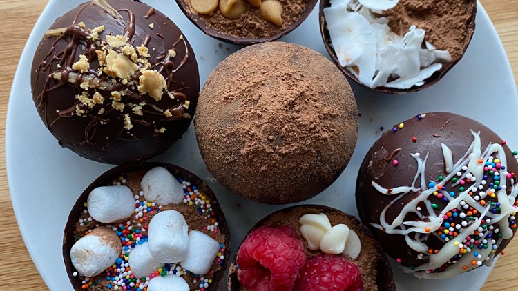 RECIPE: DIY hot chocolate bar and hot chocolate bombs