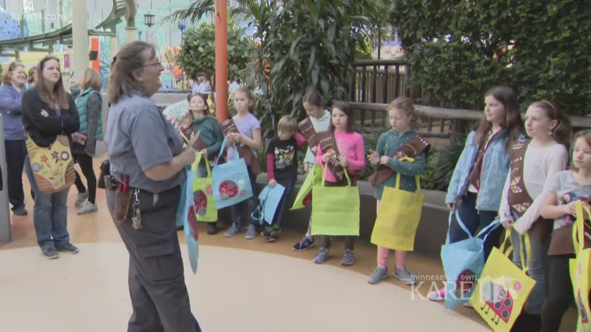 Thousands of ladybugs released at MOA