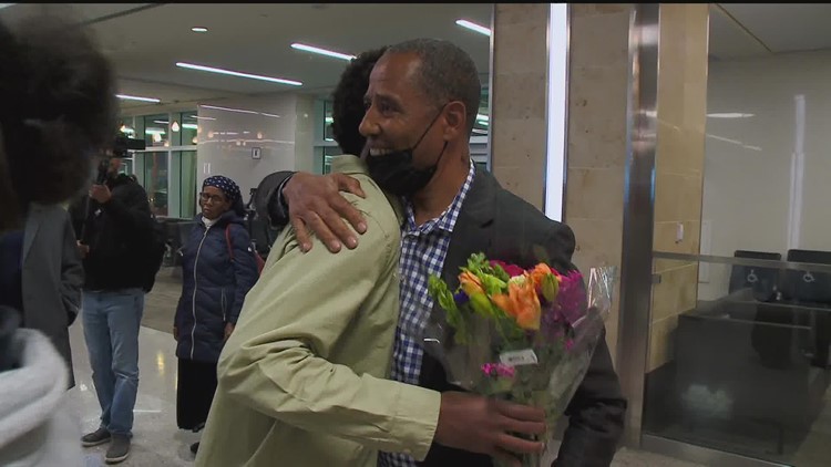 Family, supporters reunited with Minnesota businessman detained in Ethiopia
