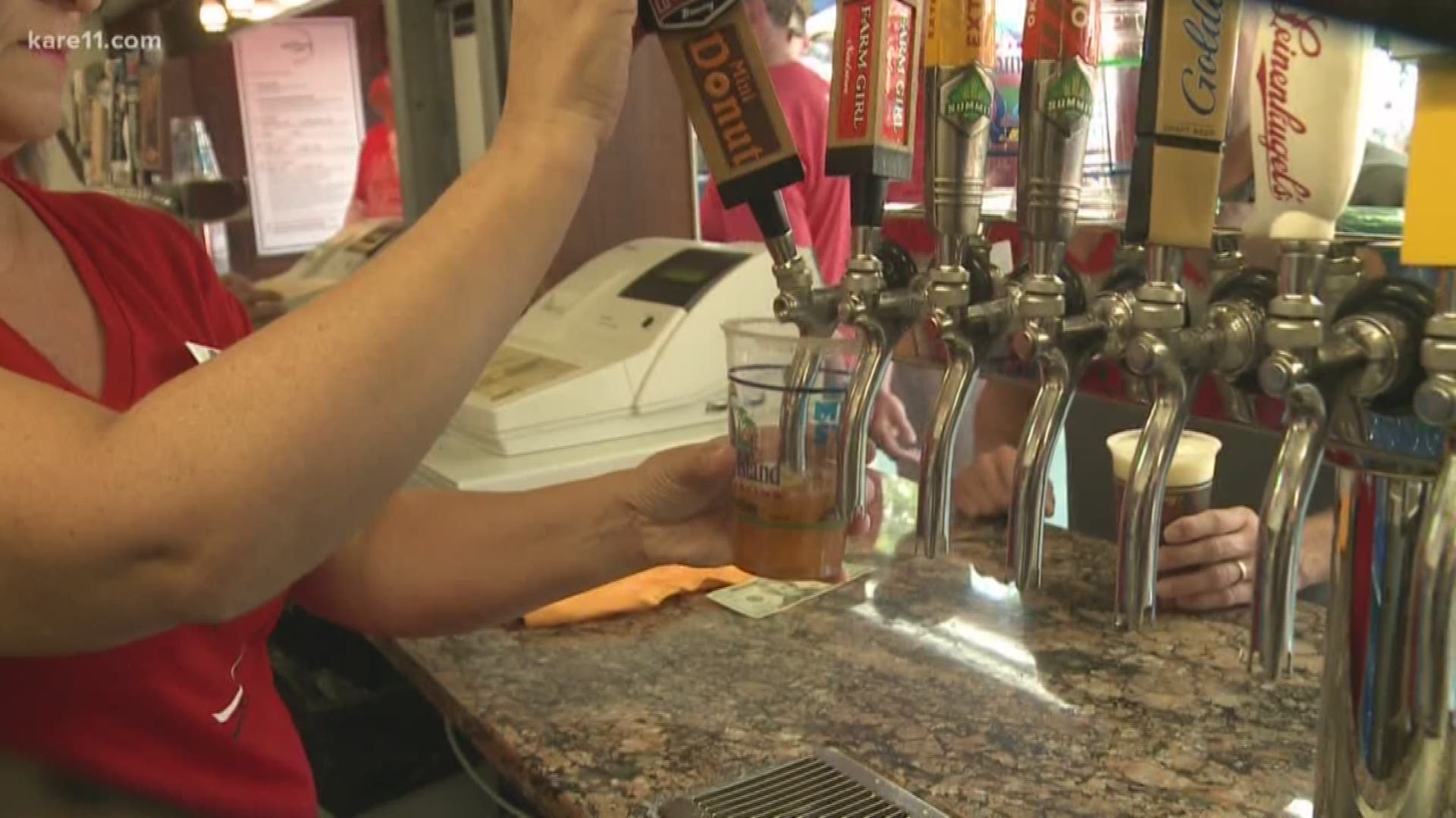 KARE 11 recruited two beer-loving fairgoers to sample some of the new beers debuting at the Minnesota State Fair.