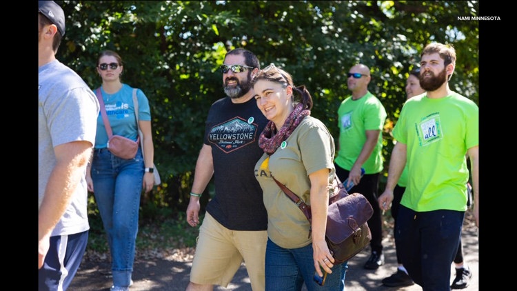 NAMIWalks event at Minnehaha Falls aims to raise suicide prevention awareness
