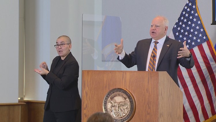 Walz proposes using part of $17.6 billion surplus for rebate checks