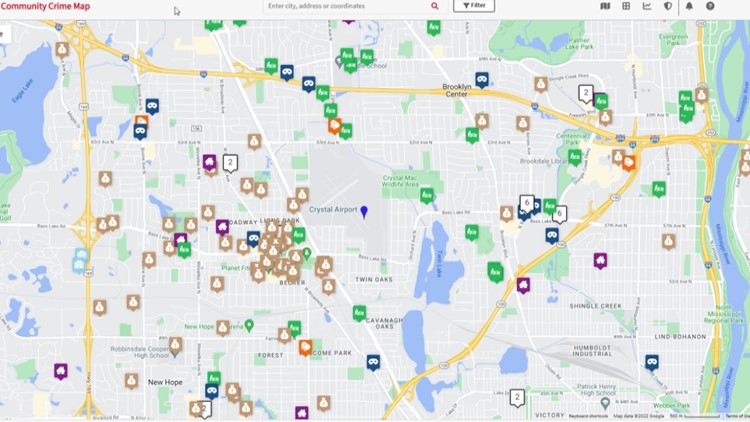 Track crime in your neighborhood with Community Crime Map app