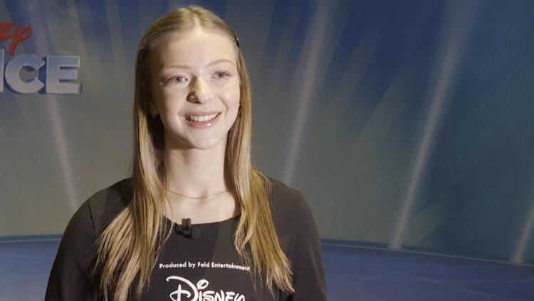 Minnesota native performs as Little Mermaid in Disney on Ice at Xcel Energy Center this weekend