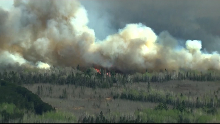Crews respond as Jenkins Creek wildfire grows to 1,500 acres