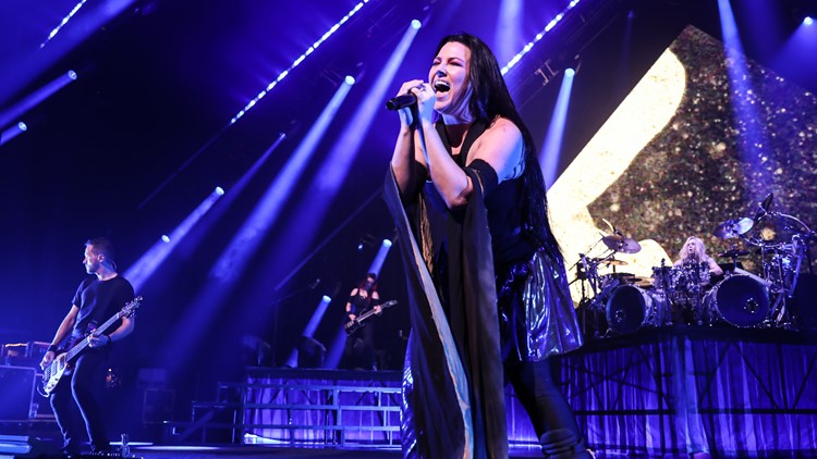 Evanescence headlines rock show at Xcel Energy Center