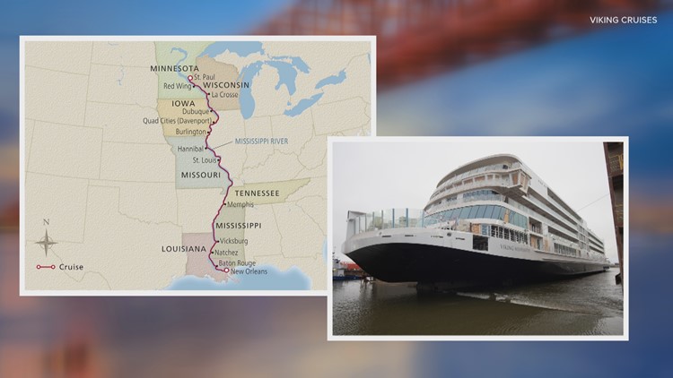 Low water levels cancel Viking Mississippi cruise to St. Paul