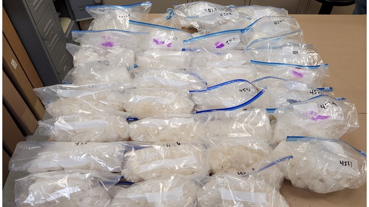 Over 31 pounds of meth found buried near Shakopee home during bust