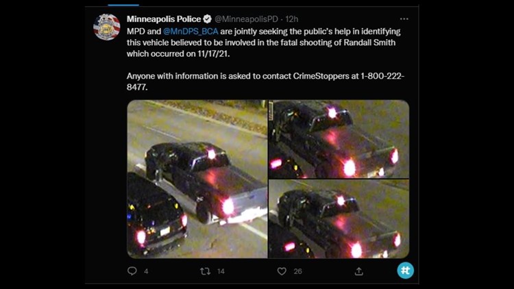 Photos released of vehicle believed to be connected to death of Randall Smith