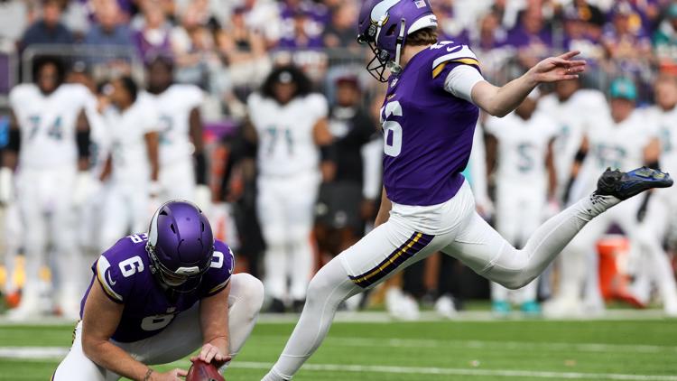 Vikings kicker Will Reichard named NFC Special Teams Player of the Week