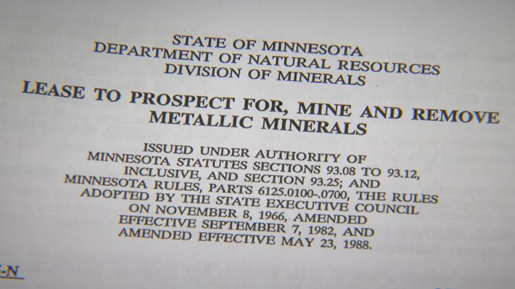 Minnesota DNR cancels a Twin Metals mineral lease