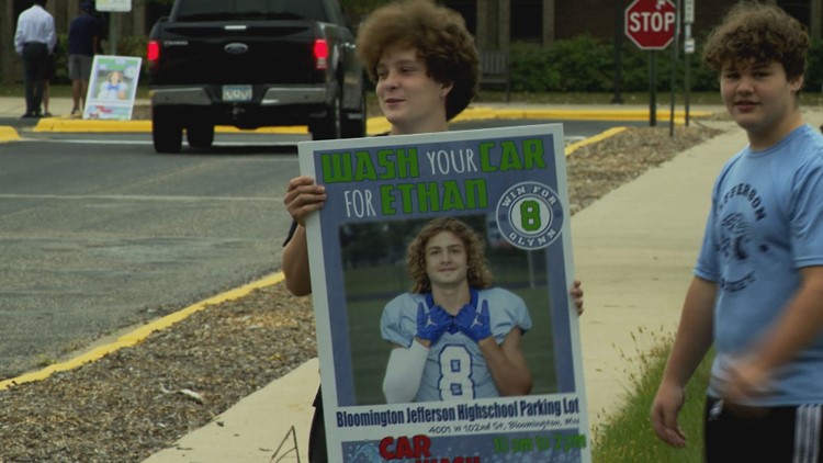 Bloomington sports community holds fundraiser to support Ethan Glynn
