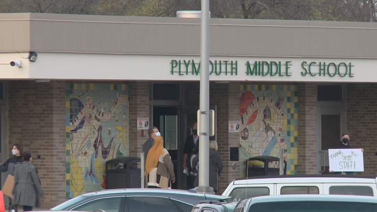 Lockdown lifted at Plymouth Middle School; classes canceled Wednesday after 'unfounded' threat