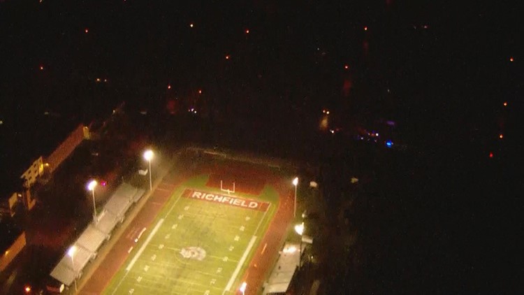 Two teen suspects arrested in connection to shooting outside Richfield homecoming game